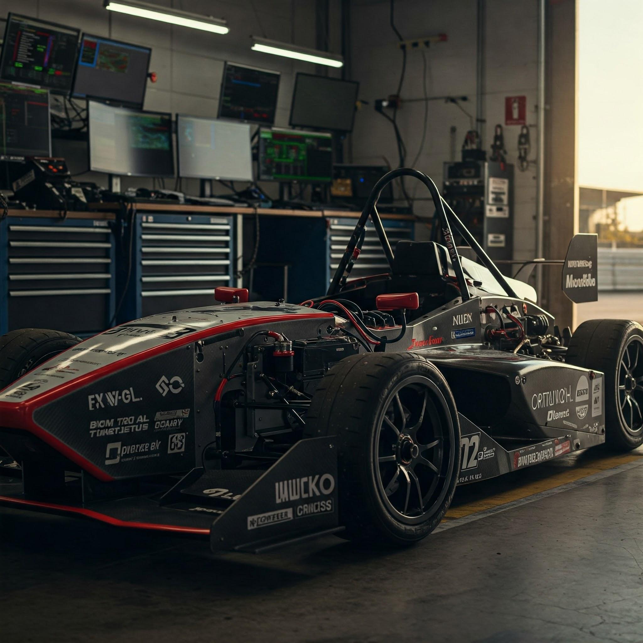Formula Bharat electric race car